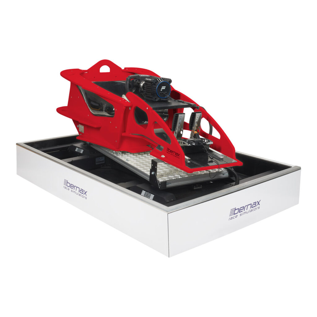 Formule 1 simulator met motion systeem